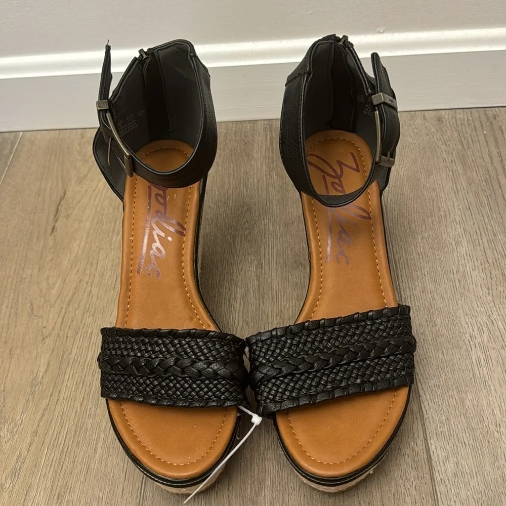 NEW! Zodiac Sabeen Ankle-Strap Espadrille Wedge Sandals - Size 10 🚛